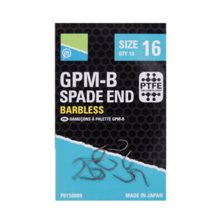 Gpm-B Hooks - Size 18 - Spade End