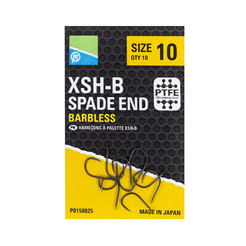 Xsh-B Hooks - Size 12 - Spade End