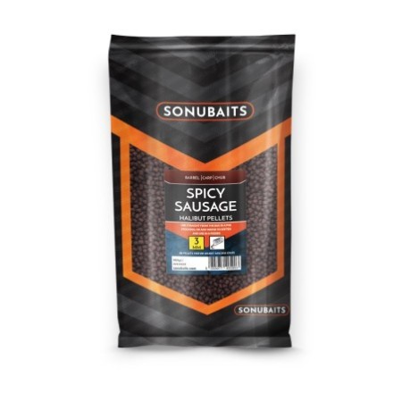 Spicy Sausage Halibut Pellets - 3mm