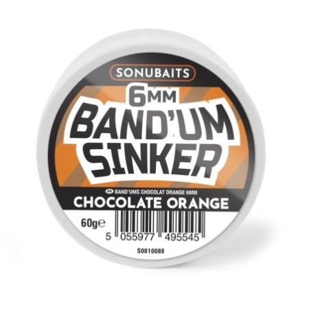 Band'Um Sinkers Chocolate Orange - 6mm