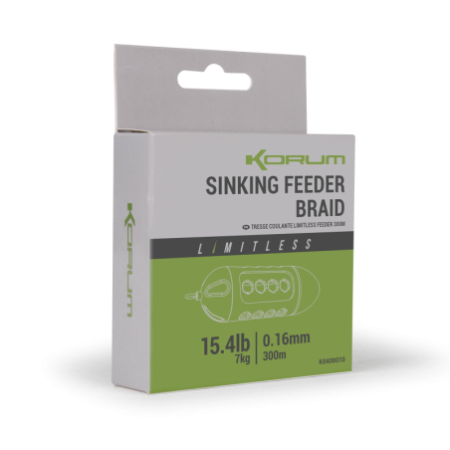 Limitless Sinking Feeder Braid 0.16mm