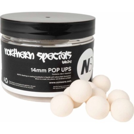 NS1 Pop Ups White 14mm (45)