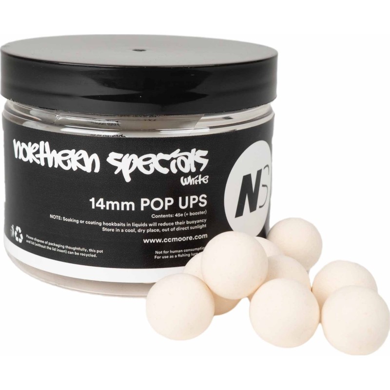 NS1 Pop Ups White 14mm (45)