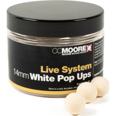 Live System White Pop Ups 14mm (45)