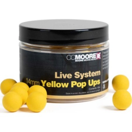 Live System Yellow Pop Ups 14mm