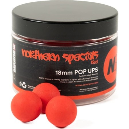NS1 Pop Ups Red 18mm (25)