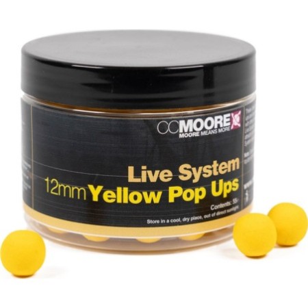 Live System Yellow Pop Ups 12mm