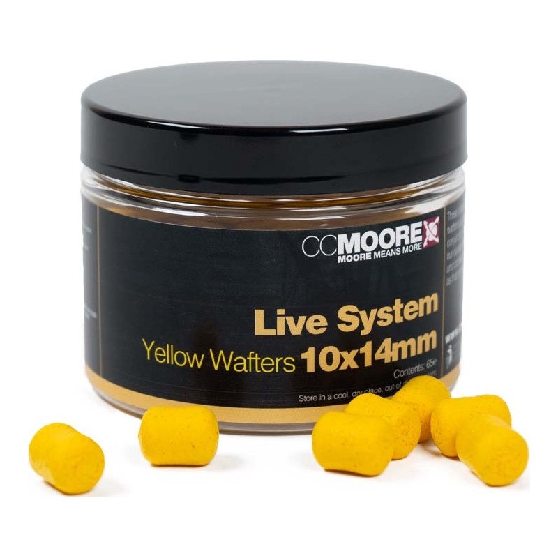 Live System Yellow Dumbell Wafters 10X14mm