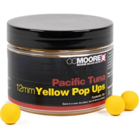 Pacific Tuna Yellow Pop Ups 12mm (55)