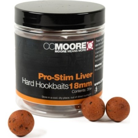 Pro-Stim Liver Hard Hookbaits 18mm (35)