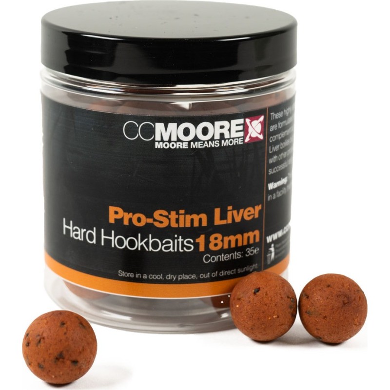 Pro-Stim Liver Hard Hookbaits 18mm (35)