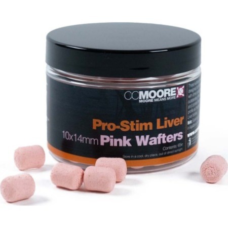 Pro-Stim Liver Pink Dumbell Wafters 10X14mm