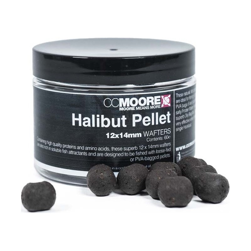 Halibut Pellet Wafters 12X14mm