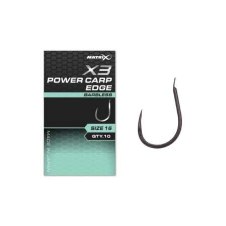 X3 Power Carp Edge Size 10 Barbless
